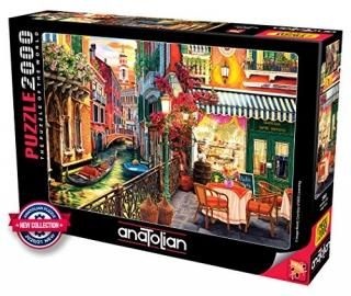 Anatolian Puzzle - Venetian Cafe - 2000 Piece Jigsaw Puzzle #3952 Multicolor