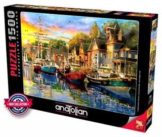 Anatolian Puzzle - Harbour Lights - 1500 Piece Jigsaw Puzzle #4564 ANA4564