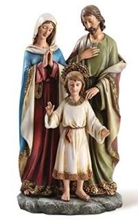 25cm Holy Family With Child Joseph Studio by Roman