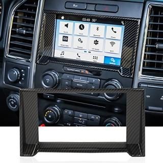 Voodonala Carbon Fiber Grain Central Control Navigation GPS Decorative Trim Inne