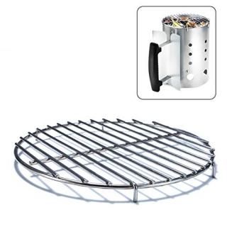 Chimney-Mate Charcoal Starter Grilling Grate  Sous Vide Searing Accessory  Turn 