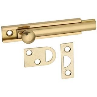 National Mfg.N197970Brass Door Surface Bolt-3 SURFACE BOLT 