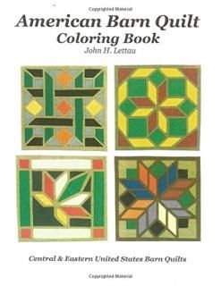 American Barn Quilt Coloring Book