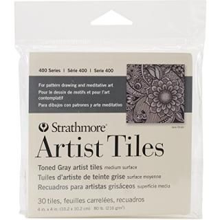 Strathmore Artist Tile Pack Toned Grey