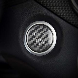 M.JVisun Black Ignition Starter Switch Sticker for Mercedes-Benz A Class B Class