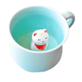 ZaH 300ml 3D Animal Cup Morning Mug Fortune Cat by ZaH