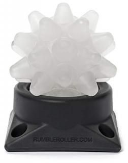 RumbleRoller Original Beastie + Base - Massage Roller Ball - Comes With Base For