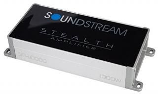 Soundstream ST4.1000D Stealth Series 1000W Class D 4-Channel Amplifier by Sounds