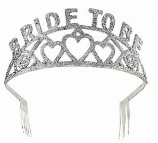 Bachelorette Bride to Be Glitter Tiara 饭ƥ餹٤Bacheloretteβֲǥϥ󥯥ꥹޥ