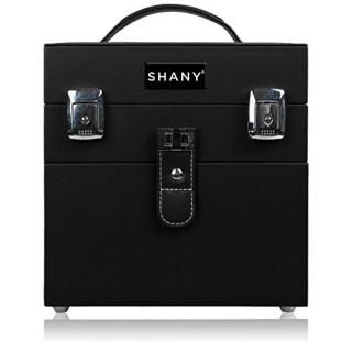 Shany Cosmetics - Bo?te de rangement pour vernis ? ongles - Noir et int?rieur ro