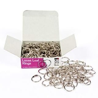 Rings Loose Leaf 1/2In 100/Bx