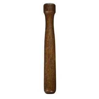 Winco Wooden Muddler Lacquered Walnut by Winco