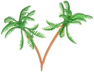12 A CLASS - 12 ct Palm Trees for Cake Decorating