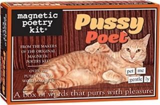 ޥͥƥåݥȥ꡼Magnetic Poetry Pussy Poet Kit Words for Refrigerator Write Poems an