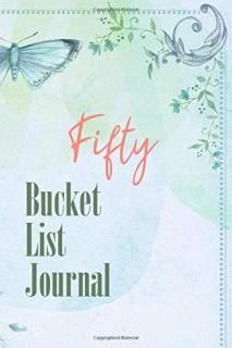Fifty Bucket List Journal 100 Bucket List Guided Journal Gift For 50th Birthday 