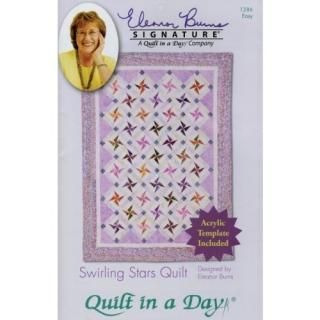 Eleanor Burns Patterns-Swirling Stars Quilt 