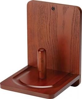 Fat Cat Billiard/Pool Accessory Wall Mounted Wood Cone Chalk Holder Mahogany Fin