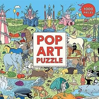 Pop Art Puzzle Make the Jigsaw and Spot the Artists