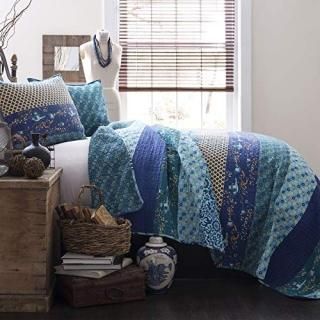 Royal Empire Quilt Peacock 3Pc Set King
