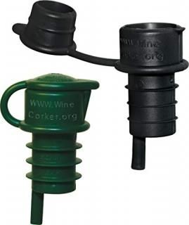 Haleys Corker HALEYO2 Original Combo 1 Black Corker Plus 1 Green Screw cap Clams