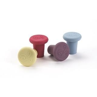 Outset Silicone Wine Stopper Set by Outset