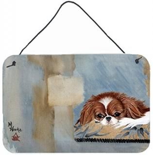 Caroline 's Treasures mh1010ds812?Japanese Chin Restingɤޤϥɥߤ겼Prints8?x 12
