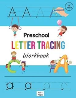 Preschool Letter Tracing Workbook Learn to Write Letters for Kids with Pen Contr