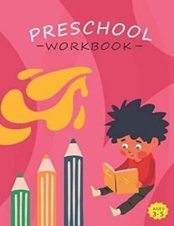 Preschool workbook First Learn to Write workbook. Practice line tracing pen cont