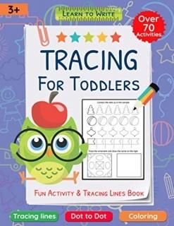 Tracing For Toddlers Fun Activity and Tracing Lines Book for Kids and Toddlers A
