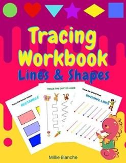 Tracing Workbook - Lines and Shapes Learning Activities for Toddlers  Trace and 