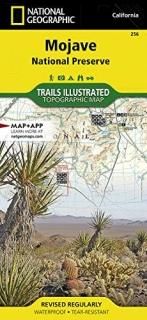 National Geographic Trails Illustrated Map Mojave National Preserve California