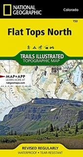 National Geographic Flat Tops North Map National Geographic Trails Illustrated M