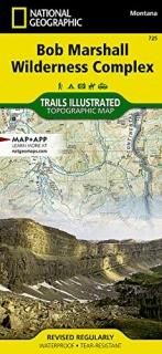 National Geographic Trails Illustrated Topographic Map Bob Marshall Wilderness C