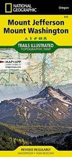 National Geographic Mount Jefferson Mount Washington Map Trails Illustrated Othe