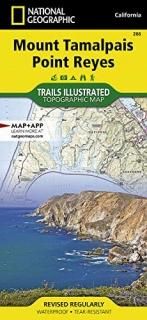 National Geographic Trails Illustrated Topographic Map Mount Tamalpais / Point R