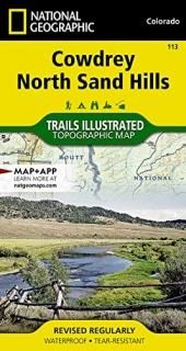 National Geographic Trails Illustrated Map Cowdrey / North Sand Hills