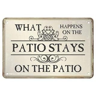 ANJOOY ֥ꥭδ ơ - What Happens on The Patio Stays on The Patio Stays on The