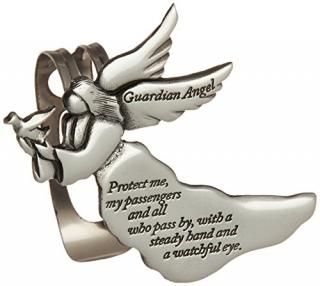 Cathedral Art KVC238 Angel Visor Clip Guardian Angel 2-3/8-Inch by Cathedral Art