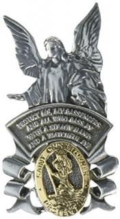 Cathedral Art KVC122 Auto Visor Clip St. Christopher/Guardian Angel 2-3/8-Inch b