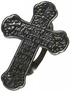 Cathedral Art KVC178 Auto Visor Clip Traveler's Prayer Cross 2-3/8-Inch by Cathe