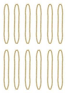 Party Beads??Small Round  12?/