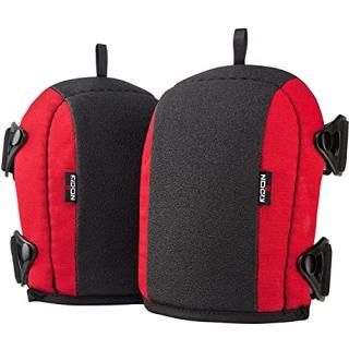 NoCry Flooring and Roofing Knee Pads with Foam Padding and No-slip Leather Stabi