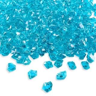 Turquoise - Acrylic Colour Ice Rock Crystals Treasure Gems for Table Scatters Va