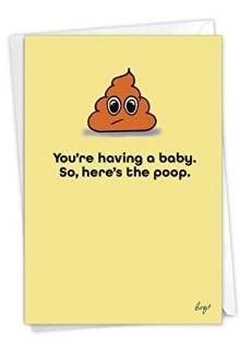 NobleWorks The Poop - դ٥ӡ꡼ƥ󥰥 4.63 x 6.75 - C9284BBG