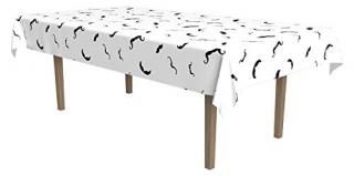 Beistle 54097?Moustache Tablecover54?by 108-inch