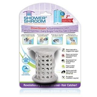 Grey - ShowerShroom the Revolutionary 5.1cm Stand-Up Shower Stall Drain Protecto