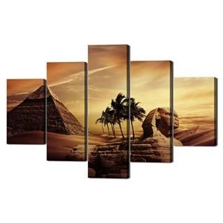 City Painting 5?Piece 60''Wx40''H