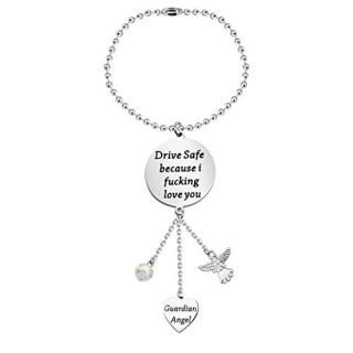 Lywjyb Birdgot Beautiful Rearview Mirror Car Charm Window Hanging Ornament Car I