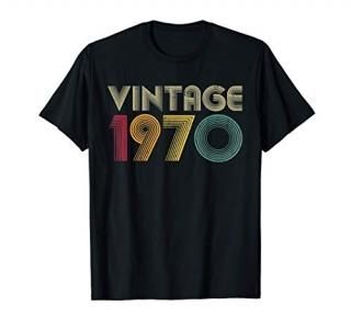 Retro 1970 51st Birthday Gift Classic 51 Years Old Vintage T-Shirt