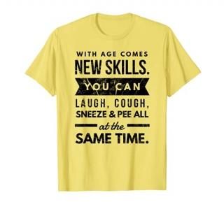 Funny 50th Birthday Gag Gift Idea 50 Year Old Joke Design T-Shirt